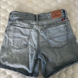 Lucky brand faded wash jean shorts